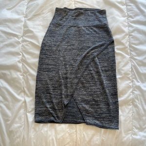 Aritzia Wilfred Free Tyra Faux Wrap Skirt